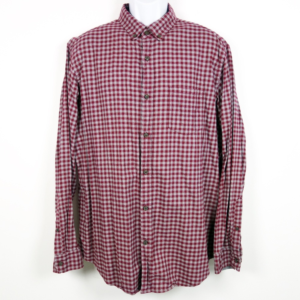 Banana Republic Luxe Flannel Slim Fit Shirt XL Men